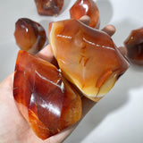 CARNELINE AGATE FLAME