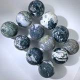 MOSS AGATE SPHERES WHOLESALE