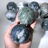 MOSS AGATE SPHERES WHOLESALE