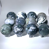 MOSS AGATE SPHERES WHOLESALE