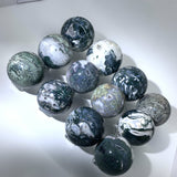 MOSS AGATE SPHERES WHOLESALE