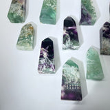 SNOWFLAKE FLUORITE TOWER