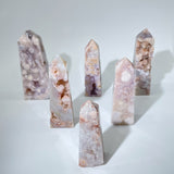PINK AMETHYST AGATE  TOWER