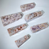 PINK AMETHYST AGATE  TOWER
