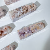 PINK AMETHYST AGATE  TOWER