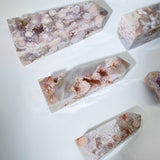PINK AMETHYST AGATE  TOWER