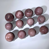 STRAWBERRY QUARTZ SPHERES WHOLESALE