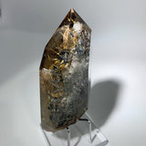 SMOKY QUARTZ RUTILE QUARTZ TOWER