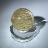 GOLDEN RUTILE QUARTZ SPHERE