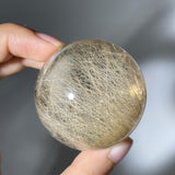 GOLDEN RUTILE QUARTZ SPHERE