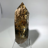 SMOKY QUARTZ RUTILE QUARTZ TOWER