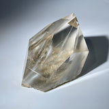 WHITE AMPHIBOLE QUARTZ TOWER FREE FROM