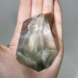 AMPHIBOLE QUARTZ POINT FREE FROM