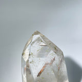 GREEN TOURMALINE IN QUARTZ POINT