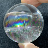 CLEAR QUARTZ RAINBOW SPHERE