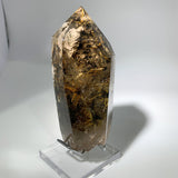 SMOKY QUARTZ RUTILE QUARTZ TOWER
