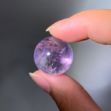 1pc Pink fire quartz sphere and 1pc Freeform