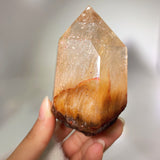 RUTILE QUARTZ WITH GARDEN QUARTZTOWER