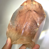 The shape of rutile quartz freeform