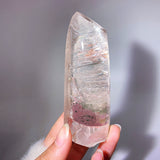 GARDEN QUARTZ WITH QUARTZ IN QUARTZ TOWER