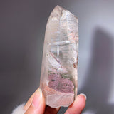 GARDEN QUARTZ WITH QUARTZ IN QUARTZ TOWER