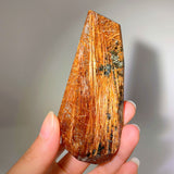 GOLDEN RUTILE QUARTZ WITH GARDEN QUARTZ FREEFORM