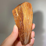GOLDEN RUTILE QUARTZ WITH GARDEN QUARTZ FREEFORM