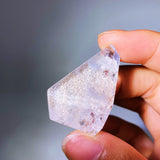 DUMORTIERITE AND QUARTZ IN QUARTZ FREEFORM