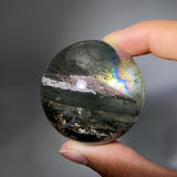 THOUSAND LAYERS PHANTOM GARDEN QUARTZ SPHERE