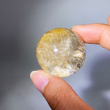 RUTILE QUARTZ WITH STAR LIGHT SPHERE