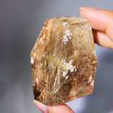 RUTILE QUARTZ AND GARDEN QUARTZ FREEFORM