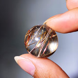 RUTILE QUARTZ SMALL SPHERE