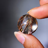RUTILE QUARTZ SMALL SPHERE
