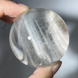 SILVER AMPHIBOLE QUARTZ SPHERE
