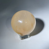 YELLOW AMPHIBOLE QUARTZ SPHERE