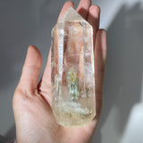 GREEN AMPHIBOLE QUARTZ TOWER