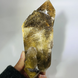 Golden rutile quartz