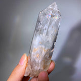 BLUE AMPHIBOLE QUARTZ TOWER