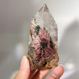 GARDEN QUARTZ WITH QUARTZ IN QUARTZ TOWER