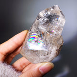 QUARTZ IN QUARTZ WITH RAINBOW FREEFORM