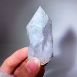 BLUE AMPHIBOLE  QUARTZ TOWER