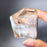 AMPHIBOLE WITH GARDEN QUARTZ FREEFORM