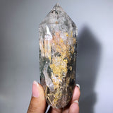 GARDEN QUARTZ WITH QUARTZ IN QUARTZ TOWER