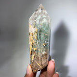 GARDEN QUARTZ WITH QUARTZ IN QUARTZ TOWER