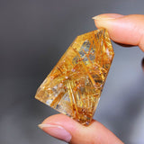 GOLDEN RUTILE QUARTZ TOWER