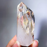 GARDEN QUARTZ WITH QUARTZ IN QUARTZ TOWER