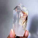 GARDEN QUARTZ WITH QUARTZ IN QUARTZ TOWER