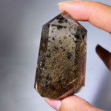 GARDEN QUARTZ AND RUTILE QUARTZ TOWER