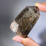 GARDEN QUARTZ AND RUTILE QUARTZ TOWER