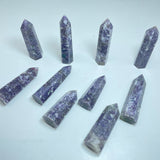 PURPLE LEPIDOLITE TOWER POINT